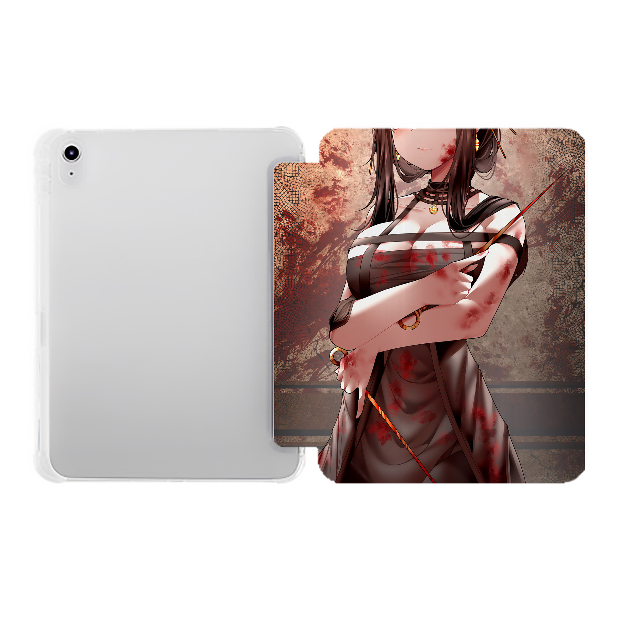 （画像用） SPY×FAMILY间谍家家酒 IPad ケース ペン収納付き 三つ折りスタンド PUレザー×シリコン 対応機種9.5/10.5/10.9インチ